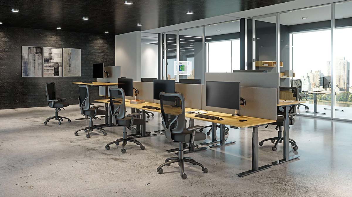 Workspace Interiors - Electric Sit/Stand Desk