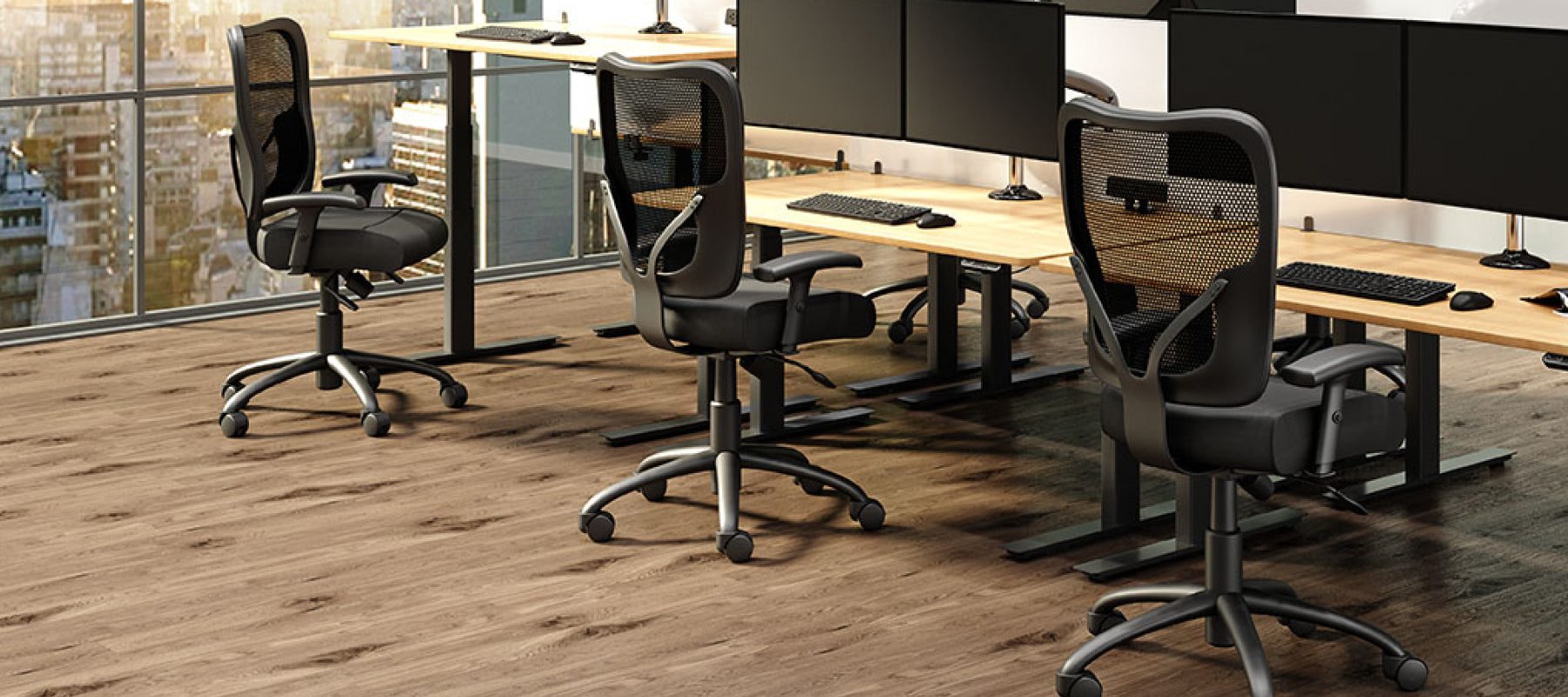 Ergonomic Office Chairs, Standing Desks & Monitor Arms